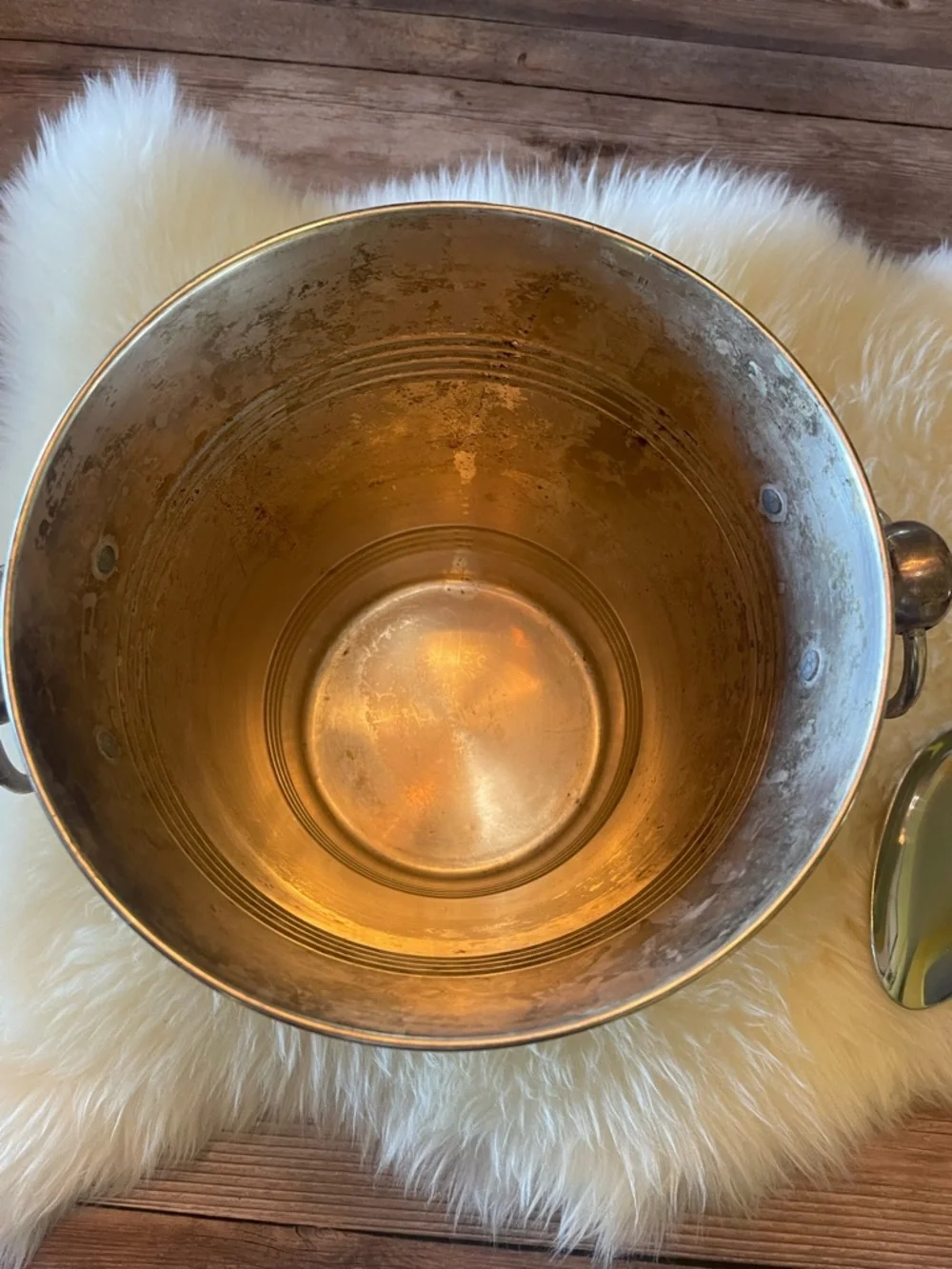 Pottery Barn | champagne bucket and Scoop